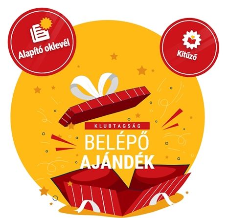 Belépő ajándék