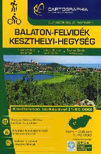 Balaton-felvidék / Keszthelyi hegység 1 : 40 000 - Turistakalauz