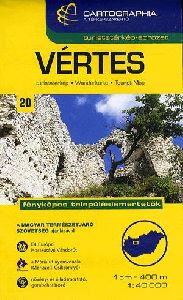 Vértes 1 : 40 000 - Turistatérkép