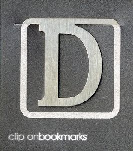 Clip-On könyvjelző: D