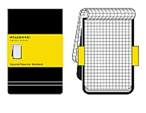 Moleskine riporternotesz (kockás, kis méretű, keménytáblás)