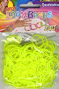 Gumikarika - neonsárga (200 db)