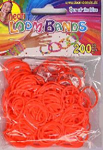 Gumikarika - neonnarancs (200 db)