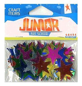Junior hobbikellék - flitter (csillagok)