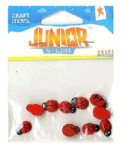 Junior hobbikellék - katicabogár fából