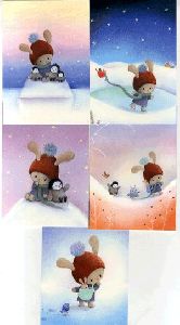 Mesefigura képeslap csomag