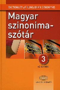 Magyar szinonimaszótár - 3 az egyben!