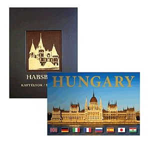 Habsburg kastélyok + Hungary könyvcsomag