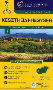 Keszthelyi hegység (1 : 40 000) - Turistatérkép