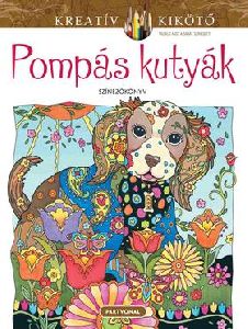 Pompás kutyák - Színezőkönyv