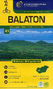 Balaton 1 : 40 000 - Turistatérkép