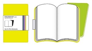 Moleskine Volant zöld jegyzetfüzetek (sima, nagy méretű, puhatáblás, 2 darab/csomag)