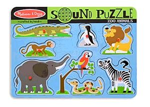 8 darabos hangos puzzle