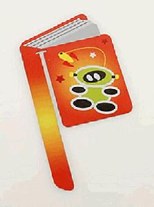 Fém könyvjelző - science fiction