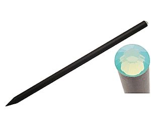Fekete Swarovski kristállyal díszített ceruza (390 Pacific Opal)