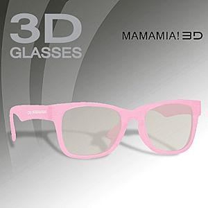 3D polarizált szemüveg - Mamma Mia - rózsaszín - gyerekeknek