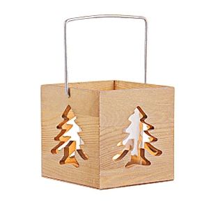 Karácsonyi mécsestartó (Fenyőfa)