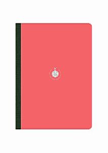 Flexbook A/4 vonalas füzet - rózsaszín-zöld (21x29 cm)