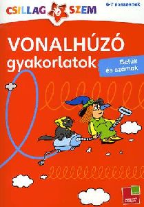 Vonalhúzó gyakorlatok: Betűk és számok