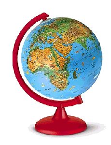 Földgömb ZOO - állatvilág tematikával (világító)