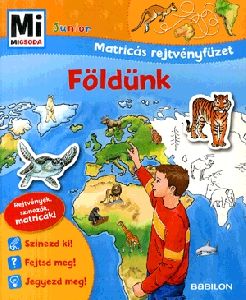 Földünk - Matricás rejtvényfüzet
