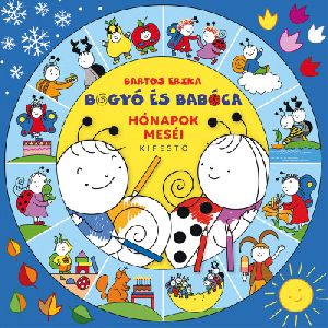 Bogyó és Babóca - Hónapok meséi kifestő